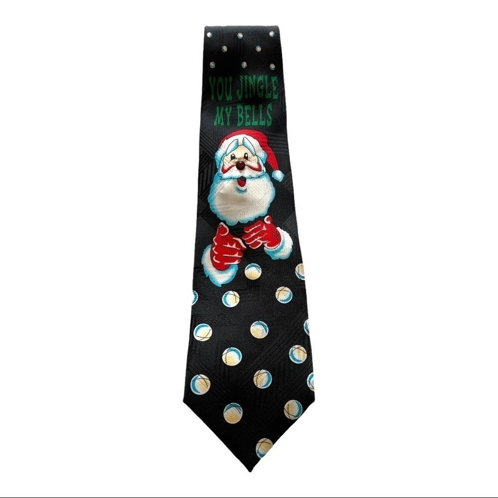 You Jingle My Bells Santa Christmas Tie
